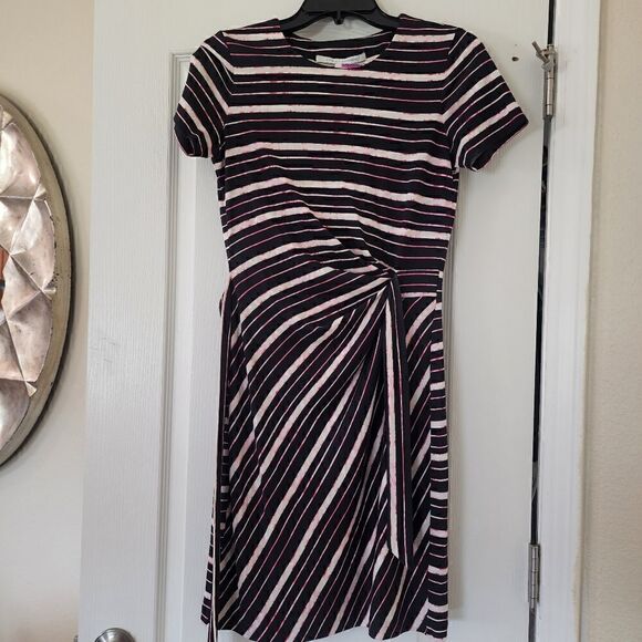 Revolve Dvf Brie tie silk dress 2 - Picture 2 of 8